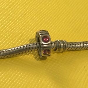 Pandora Bracelet Spacer - Hot Pink